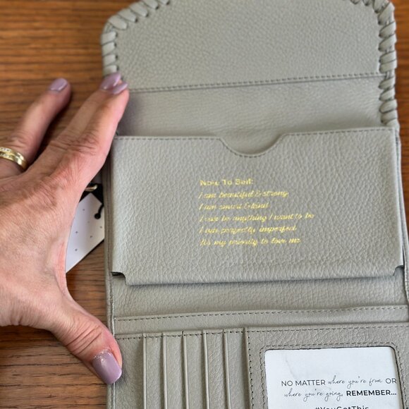 Aimee Kestenberg - Spello Leather Whipstitch Wallet - Picture 4 of 4